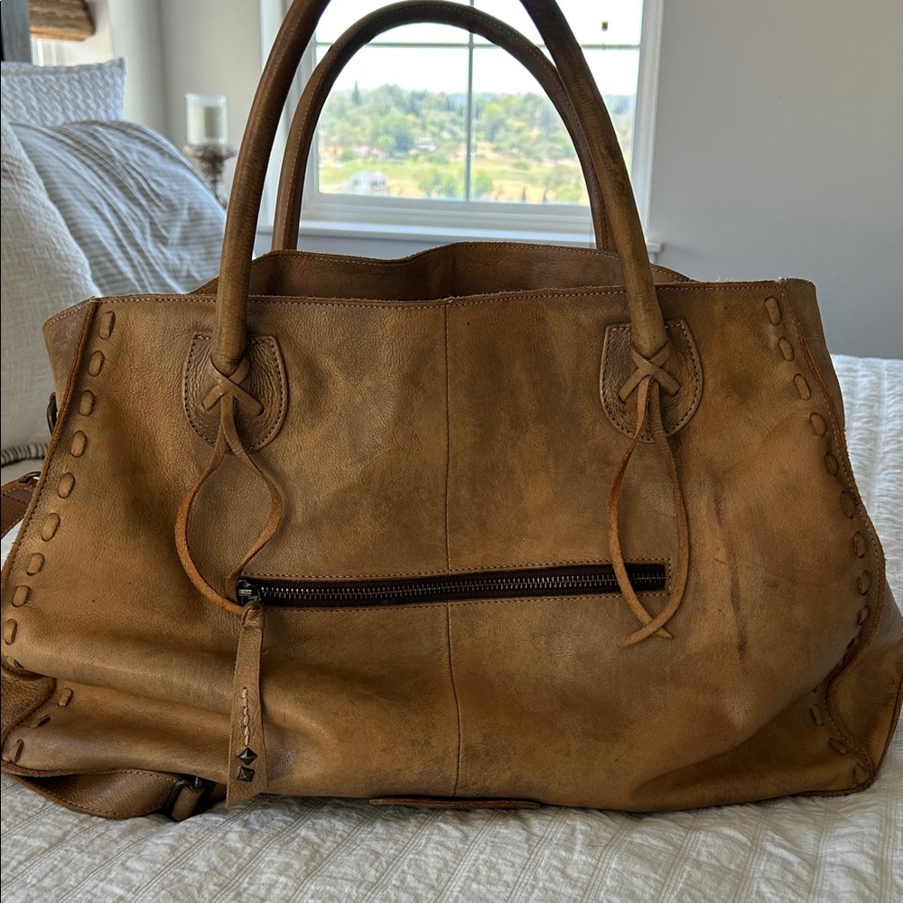 Large Leather Tote Bag